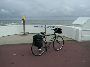 Greenwich Meridian Marker; France; Basse-Normandie; Villers-sur-Mer